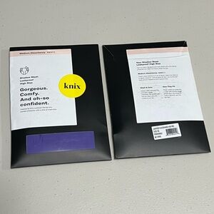 🆕 KNIX (2) Shadow Mesh Leakproof High Rise - Period Underwear in Periwinkle